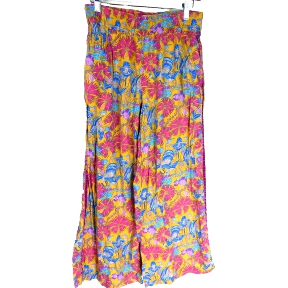 Anthropologie Whimsy Wide Leg Lounge Pants